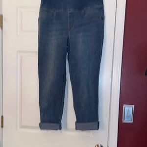 Seven7 Blue Ankle Cropped Jeans